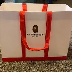 Bape shopping bag